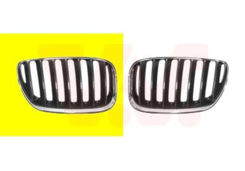Image of VAN WEZEL Radiator Grille VAN WEZEL 0686514