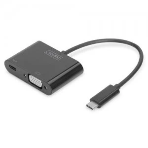 Image of Digitus DA-70857 USB graphics adapter 1920 x 1080 pixels Black