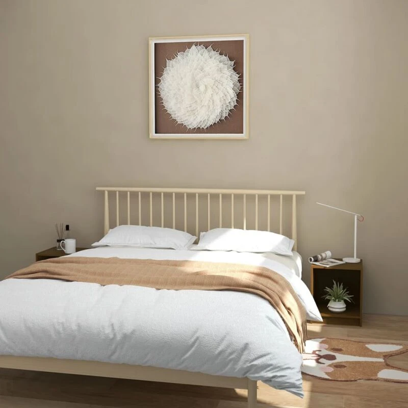Image of VIDAXL Bedside Cabinets 2 pcs Honey Brown 35.5x33.5x41.5cm Solid Pinewood Vidaxl 8720286772553