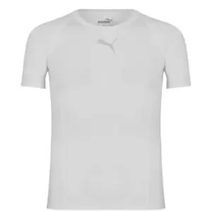 image of Puma Short Sleeve T-Shirt - White