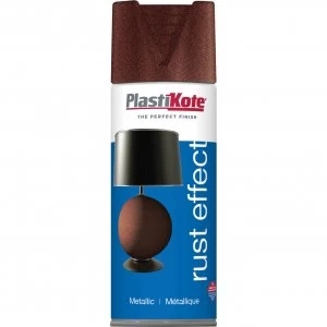 Image of PlastiKote Metallic Spray Rust 400ml
