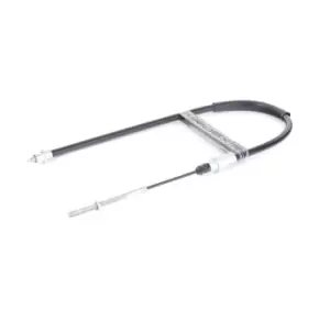 Image of RIDEX Brake Cable 124C0096 Hand Brake Cable,Parking Brake Cable PEUGEOT,406 Break (8E/F),406 Coupe (8C),406 (8B)