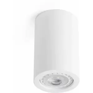 Image of Faro Barcelona - Sven white ceiling light 1 bulb h11 cm