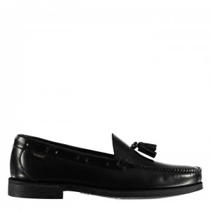 Image of Bass Weejuns Larkin Tassel Loafers - Black Lthr