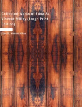 Image of Collected Works of Edna St. Vincent Millay by Edna St Vincent Millay Paperback