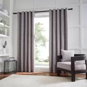 Image of Eros Chenille Jacquard Weighted Curtains