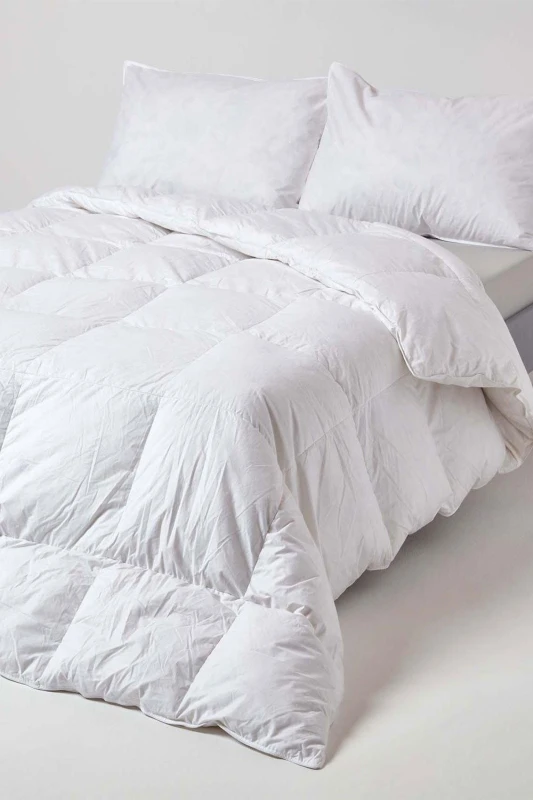 Image of Homescapes Duck Feather And Down All Seasons Double Size Duvet
