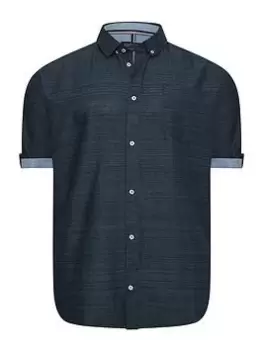 image of BadRhino Slub Shirt - Navy, Size 1Xl, Men