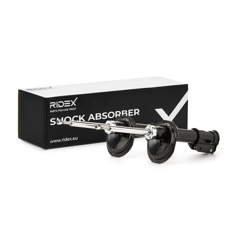 Image of RIDEX 854S20397 Shock absorber Front axle both sides, Gas Pressure Shock Absorber (854)