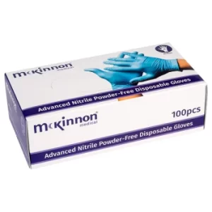 image of Mckinnon Medical Advanced Nitrile Powder-Free Disposable Gloves Bo...