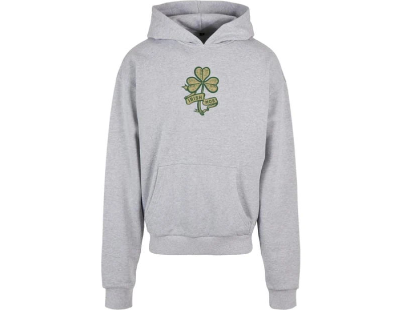 Image of Mister Tee Old Irish Mob Oversized Hoody Grey S