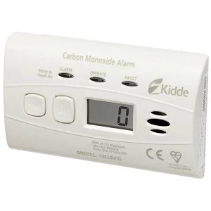 image of Kidde 10LLDCO 10 Year Sealed Battery Digital Carbon Monoxide Alarm