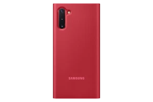 image of Samsung Galaxy Note10 Clear View Cover Red (EF-ZN970CREGWW)