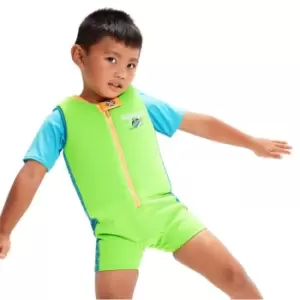 Image of Speedo Learn to Swim Float Suit - Green