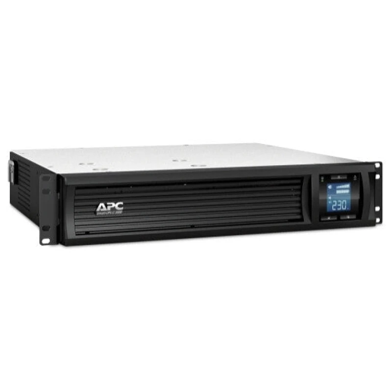 Image of APC APC Smart-UPS C, Line Interactive, 2000VA, Rackmount 2U, 230V, 6x IEC C13 outlets, USB and Serial communication, AVR, Graphic LCD SMC2000I-2U