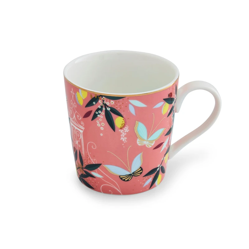 Image of Sara Miller London Orchard Mug - Grey Grey 0.34L