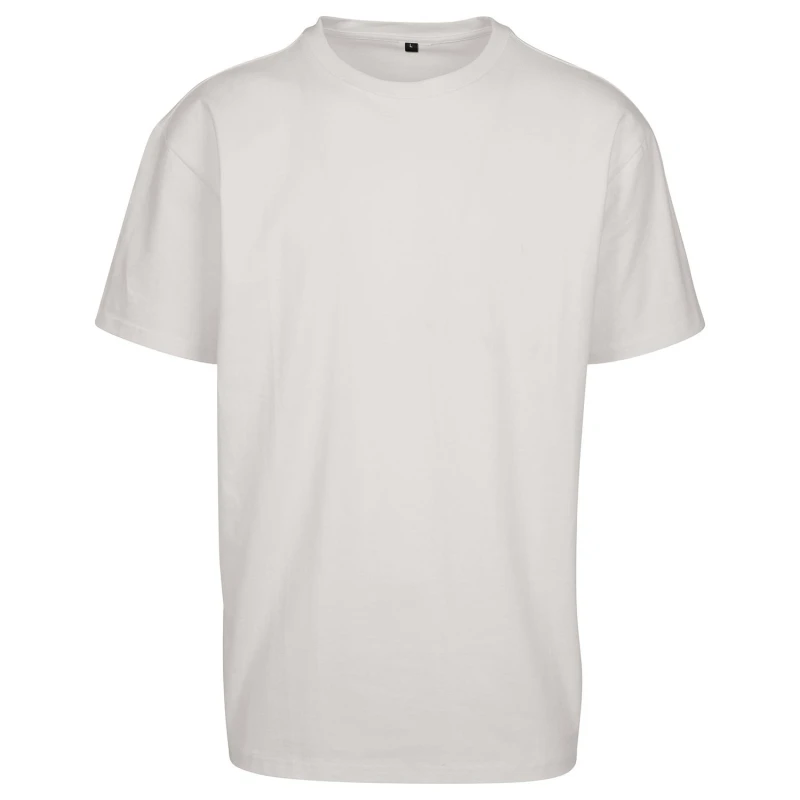 Image of Build Your Brand Mens Cotton Loose T-Shirt in Light Sand Size: Small Light Sand Male S