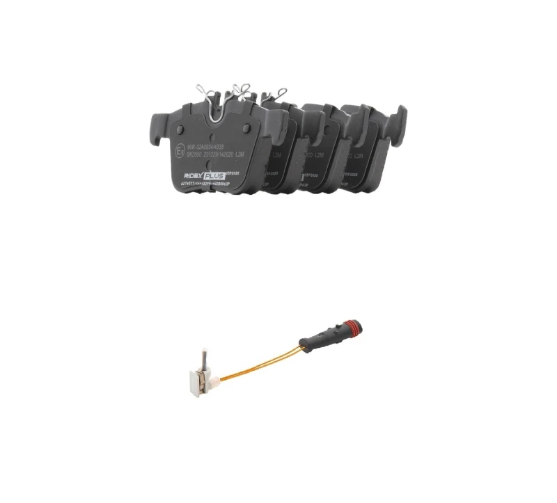 Image of RIDEX PLUS 402B1776P Brake pad set Brake Pad Set,disc brake (402)