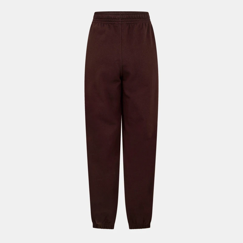Image of Calvin Klein Jeans Womens CKJ Mono Closed Hem Fleece Joggers Mocha Brown female 16 (XL)