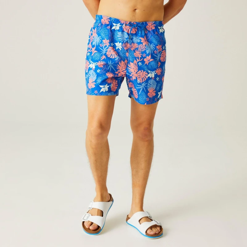 Image of Regatta Mens Loras Quick-Drying Swim Shorts Oxford Blue Fam male M