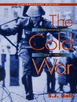 Image of The Cold War by S Ball Book