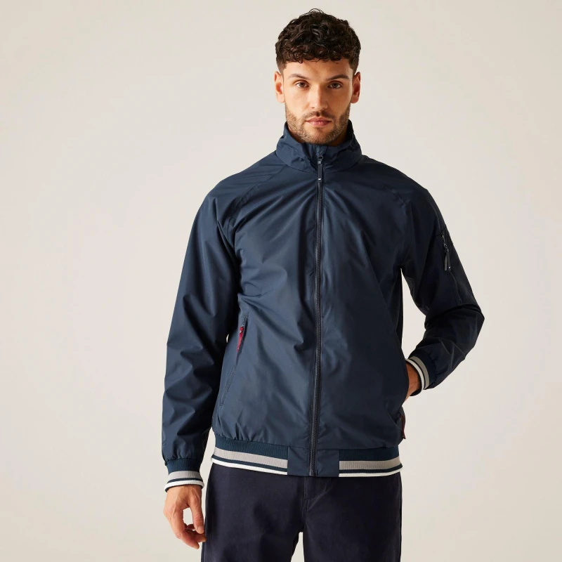 Image of Waterproof jacket Regatta Shorebay III Bleu Male L
