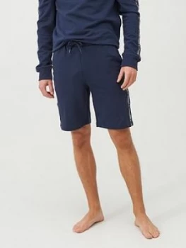 Image of Tommy Hilfiger Authentic Side Tape Lounge Shorts - Navy
