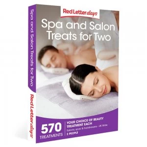 image of Red Letter Days Spa And Salon Treats For Two Gift Experience