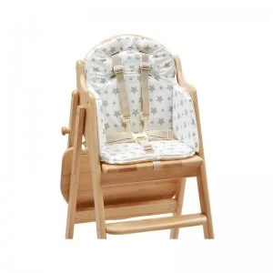 Image of Highchair Insert Grey Stars