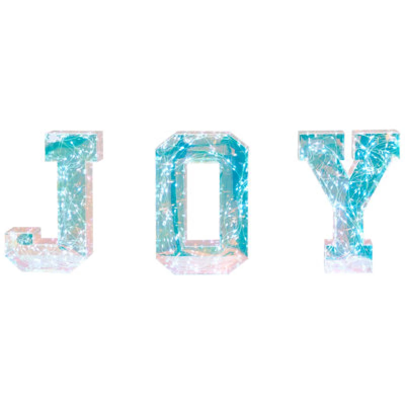 Image of Beliani LED Decoration Text Castor Multicolour