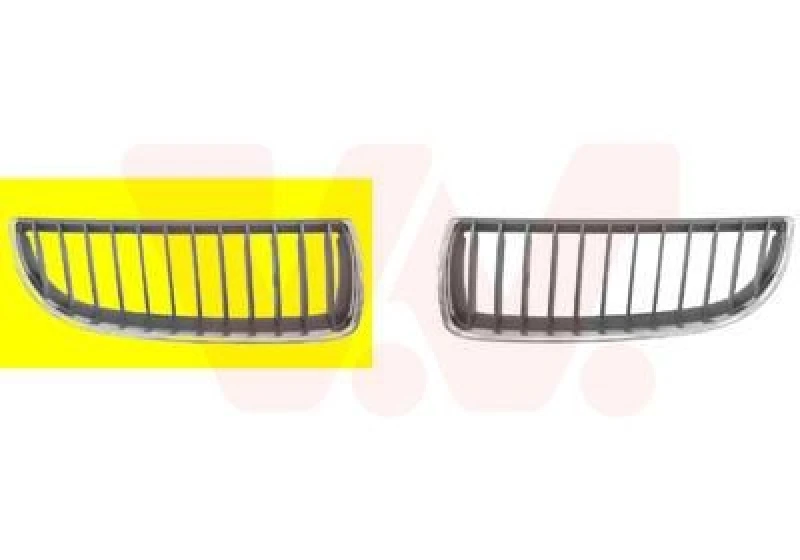 Image of VAN WEZEL Radiator Grille VAN WEZEL 0657516