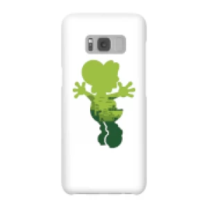 image of Nintendo Super Mario Yoshi Silhouette Phone Case - Samsung S8 - Snap Case - Gloss