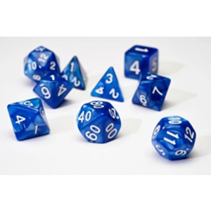 Image of Sirius Dice - Pearl Blue Poly Set