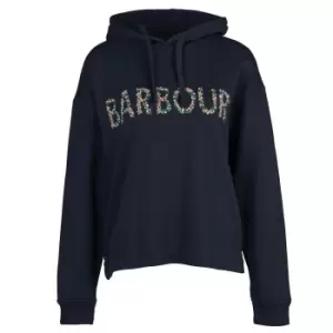 Image of Barbour Womens Greenwell Hoodie Navy 18