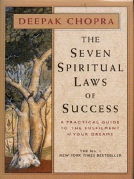 Image of The Seven Spiritual Laws of Success by Deepak Chopra Hardback