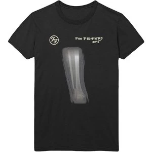 Image of Foo Fighters - X-Ray Unisex Large T-Shirt - Black
