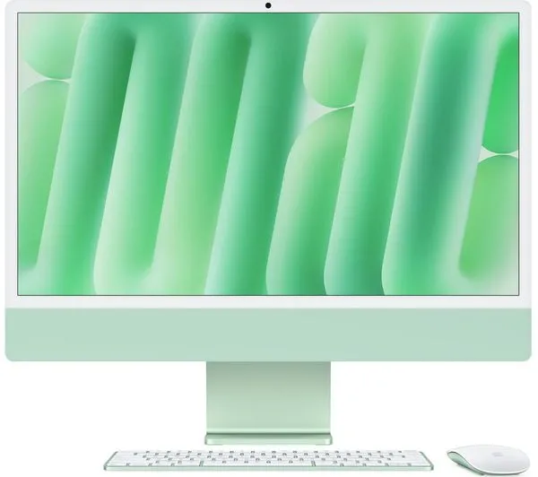 Image of APPLE iMac 4.5K 24" (2024) - M4, 256GB SSD, Green 195949596230