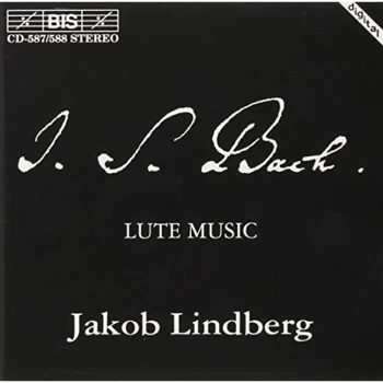 image of J.S. Bach - Lute Music (Lindberg) CD