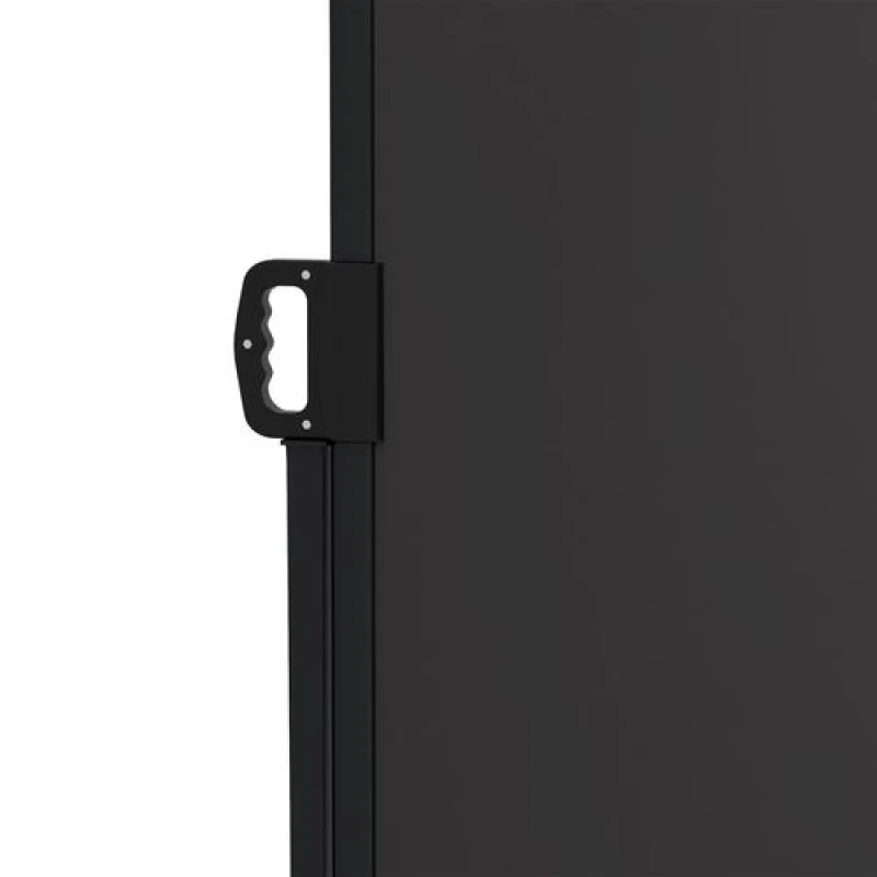 Image of Outsunny Side Awning Retractable, 400X160Cm, Black 840-258V00BK