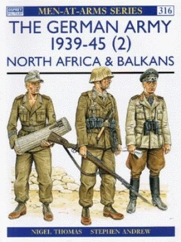 Image of German Army 1939-1945 2 North Africa & Balkans by Nigel Thomas