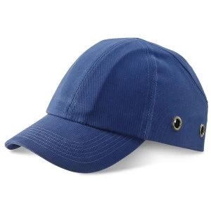 image of BBrand 54 to 59cm Safety Baseball Cap Royal Blue