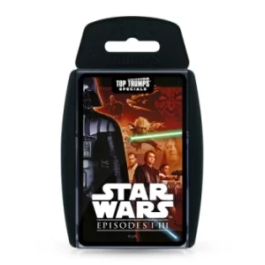 Image of Star Wars 1-3 Top Trumps Specials Card Game