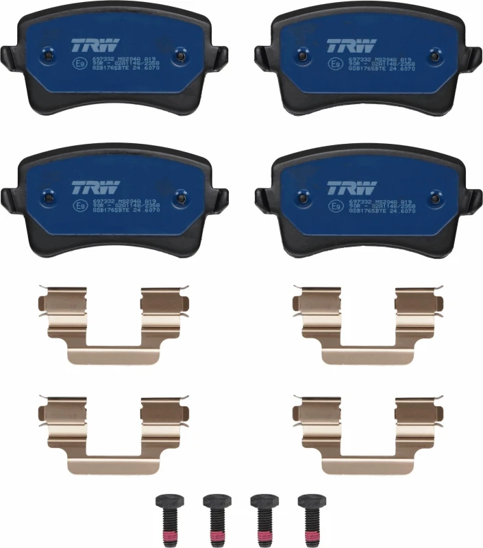 Image of Brake pad set TRW GDB1765BTE