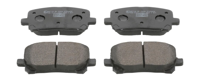 Image of Brake pad set CHAMPION 572546CH