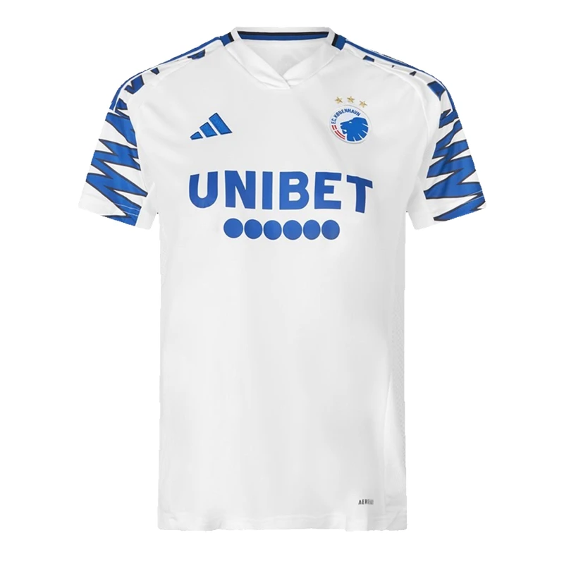 Image of adidas F.C. Copenhagen Home Shirt 2024 2025 Adults White male 3XL