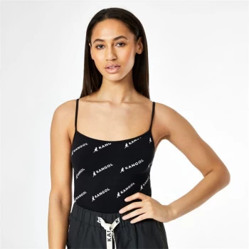 Image of Kangol Bodysuit Ladies - Black AOP