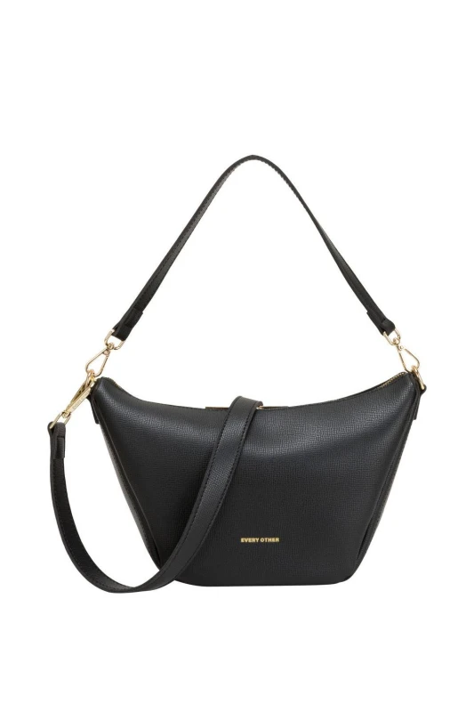 Image of Every Other Womens V Line Shoulder Bag M in Black Female One Size