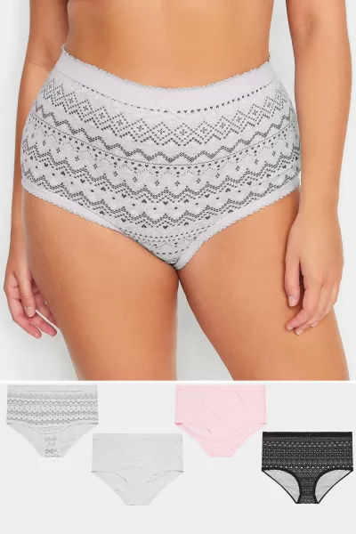 Image of Yours Printed Full Briefs Grey