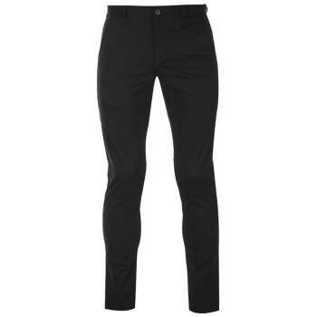 Image of Farah Elm Slim Chinos - Black 001