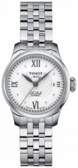 Tissot Womens Le Locle Thin Diamond Set Automatic Watch